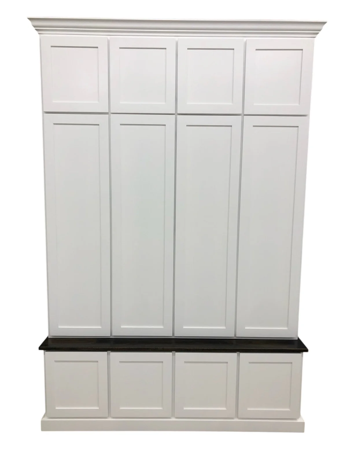 Ashville Entryway Shoe Storage Bench | Custom Mudroom Hall Tree with Drawers, Cubbies & Hooks | Solid Wood Entryway Furniture - Image 6