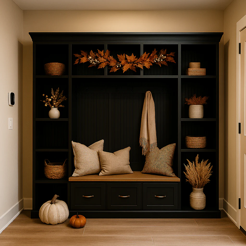 Atlanta Entryway Shoe Storage Bench | Standing Coat Rack | Entryway Furniture | Shoe Cabinet | Mudroom Bench | Hall Tree - Image 12