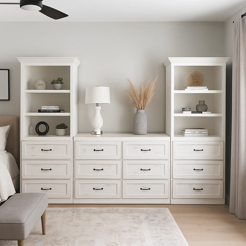 Augusta Bedroom Storage Furniture | Bookcase, Drawers, Dresser & TV Stand | Griffin Furniture USA - Image 14