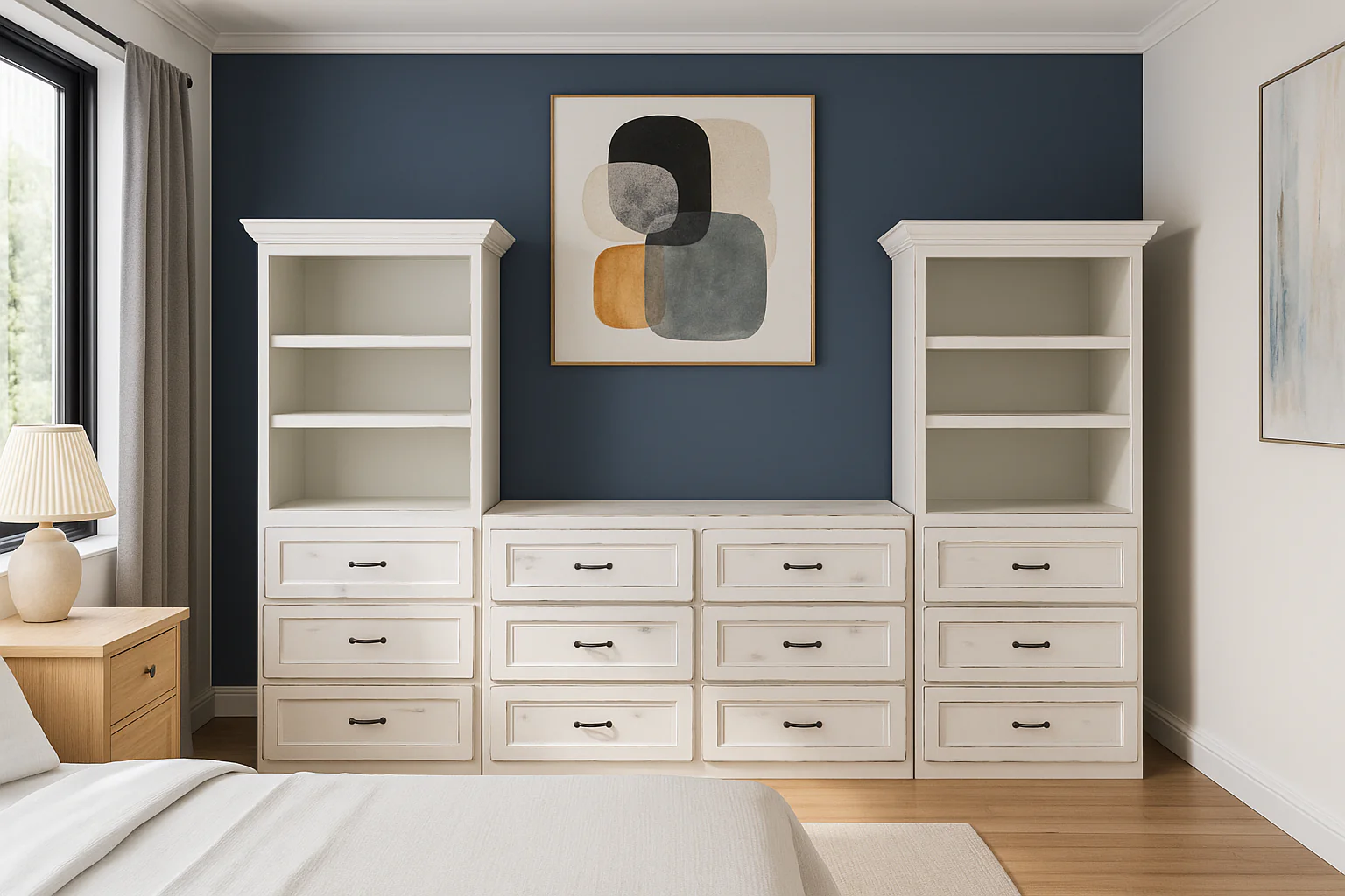 Augusta Bedroom Storage Furniture | Bookcase, Drawers, Dresser & TV Stand | Griffin Furniture USA - Image 9
