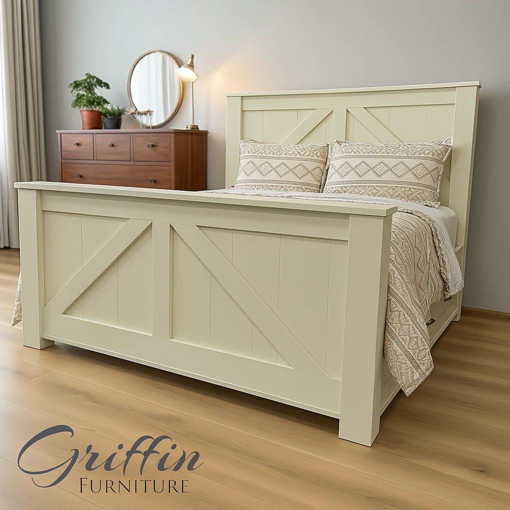 Brooklyn Custom Wood Bed Frame with Storage Drawers | All Bed Sizes | Handmade & Ships Free Nationwide - Image 3