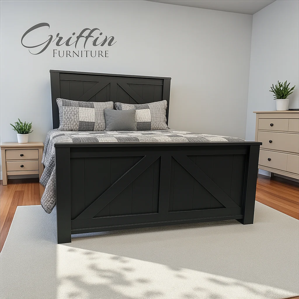 Brooklyn Custom Wood Bed Frame with Storage Drawers | All Bed Sizes | Handmade & Ships Free Nationwide - Image 4