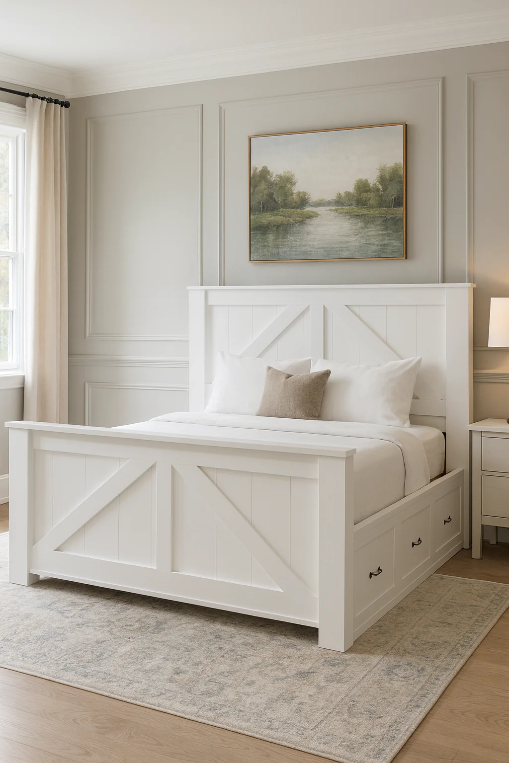 Brooklyn Custom Wood Bed Frame with Storage Drawers | All Bed Sizes | Handmade & Ships Free Nationwide - Image 8
