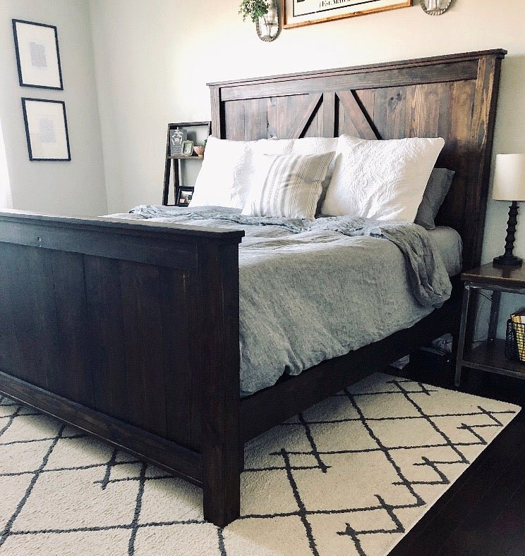 Burlington Solid Wood Bed Frame | Queen & King Sizes | Handmade Platform Bed – Custom Bedroom Furniture - Image 5