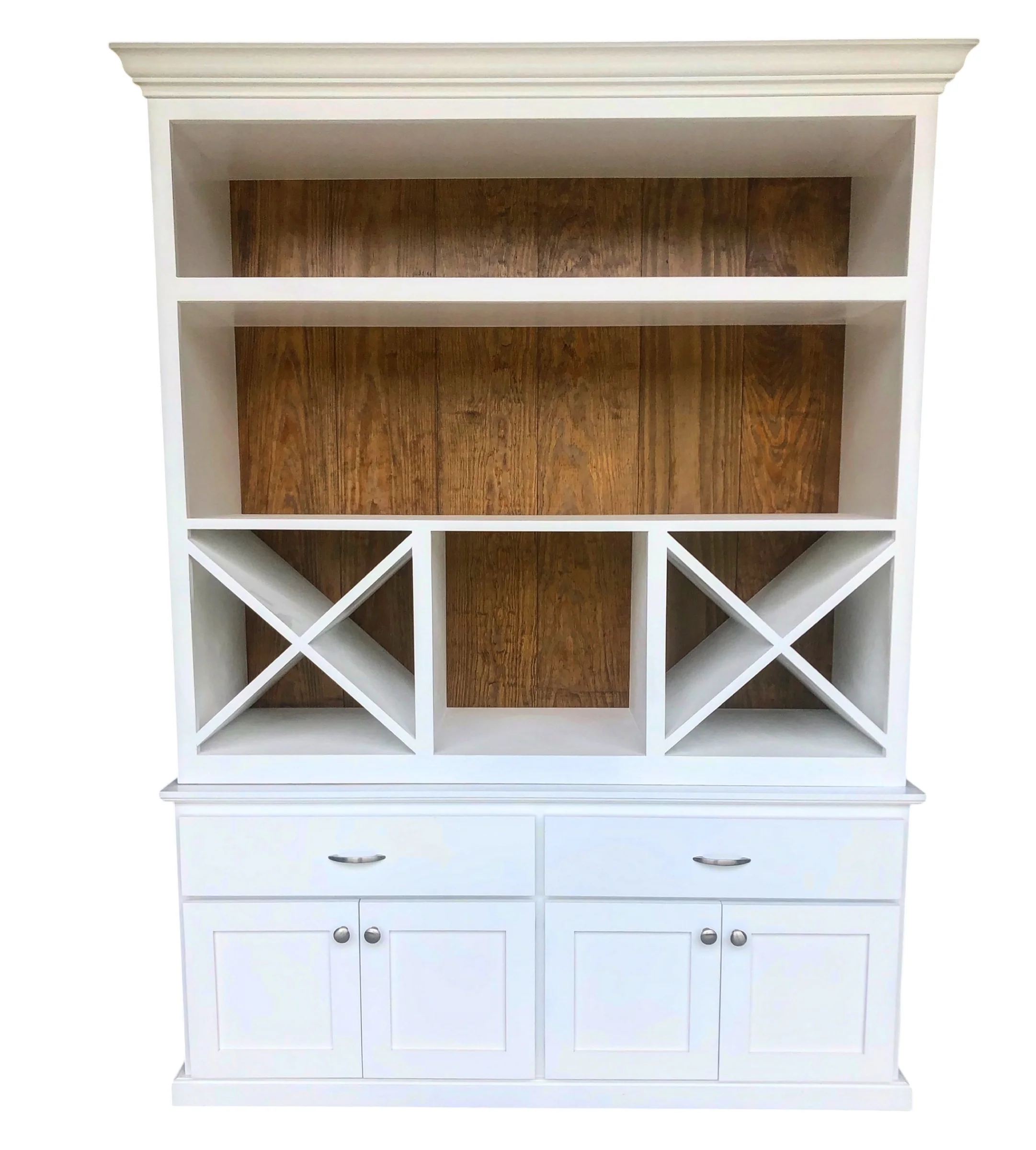 Buxton Wine Bar & Liquor Cabinet | Coffee Bar Station | Wine Cabinet & Kitchen Storage Bar – Custom Wood Furniture - Image 6