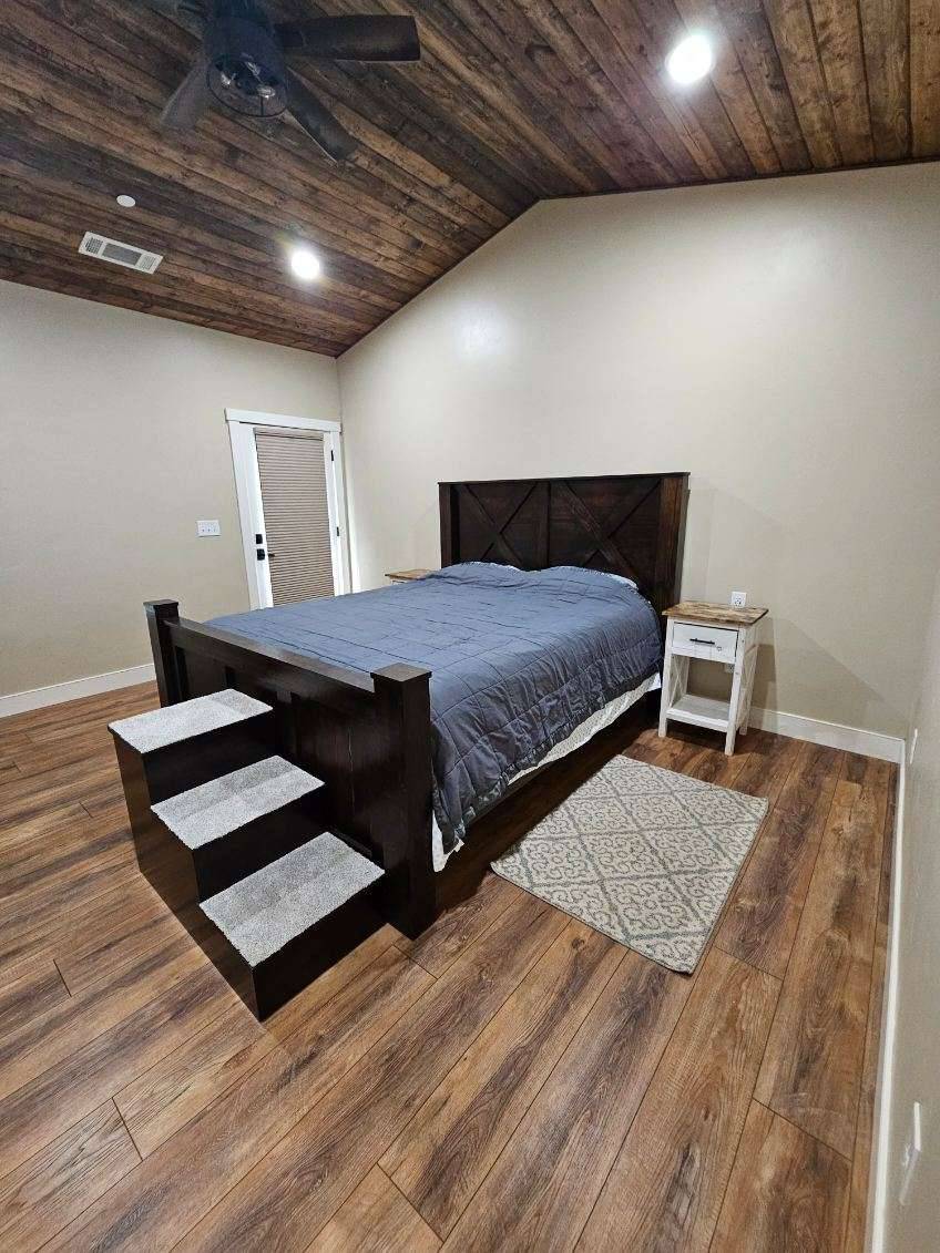 Cape Coral Solid Wood Bed Frame | Sturdy Platform Bed | Rustic & Stylish Handmade Furniture - Image 6