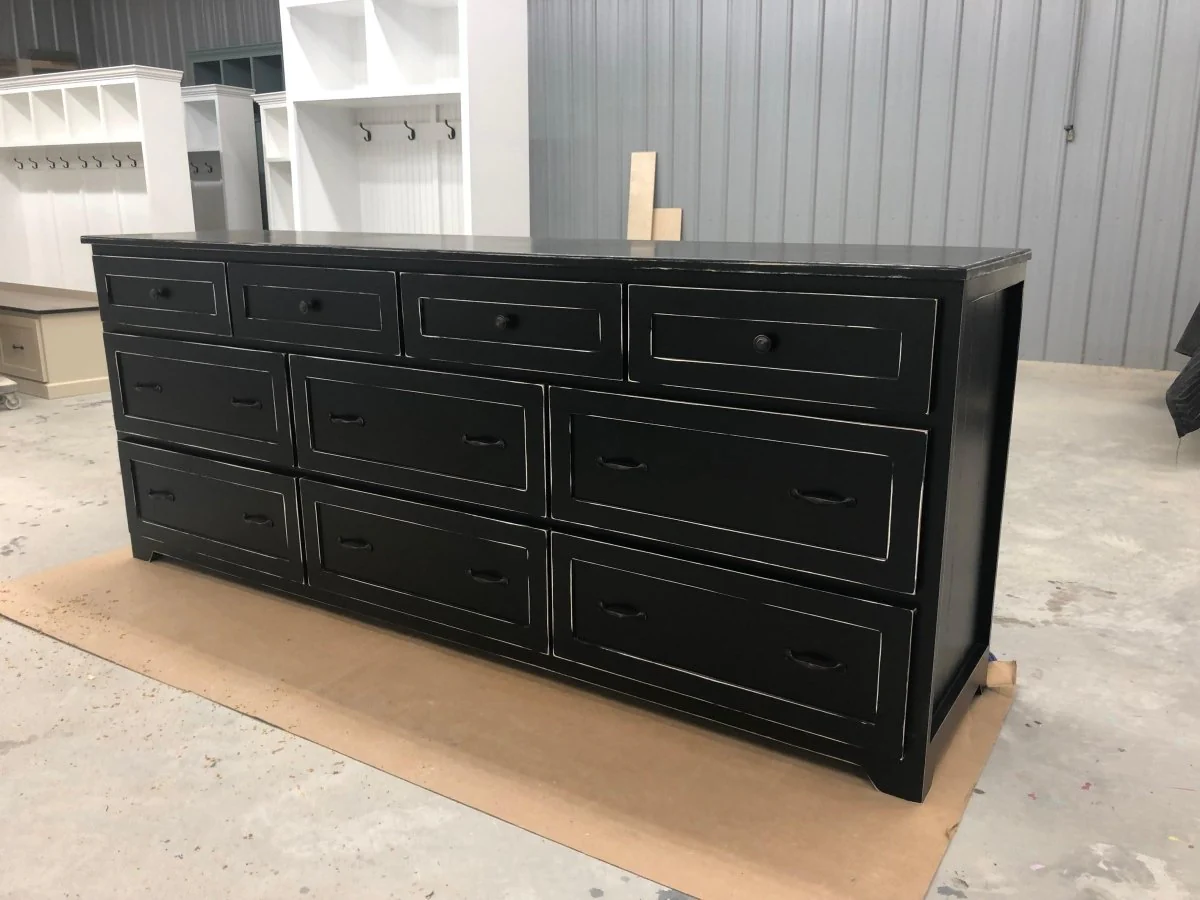 Los Angeles Oversized Solid Wood Dresser – Modern Farmhouse Style with Spacious Storage | Handmade Custom Dresser USA - Image 10