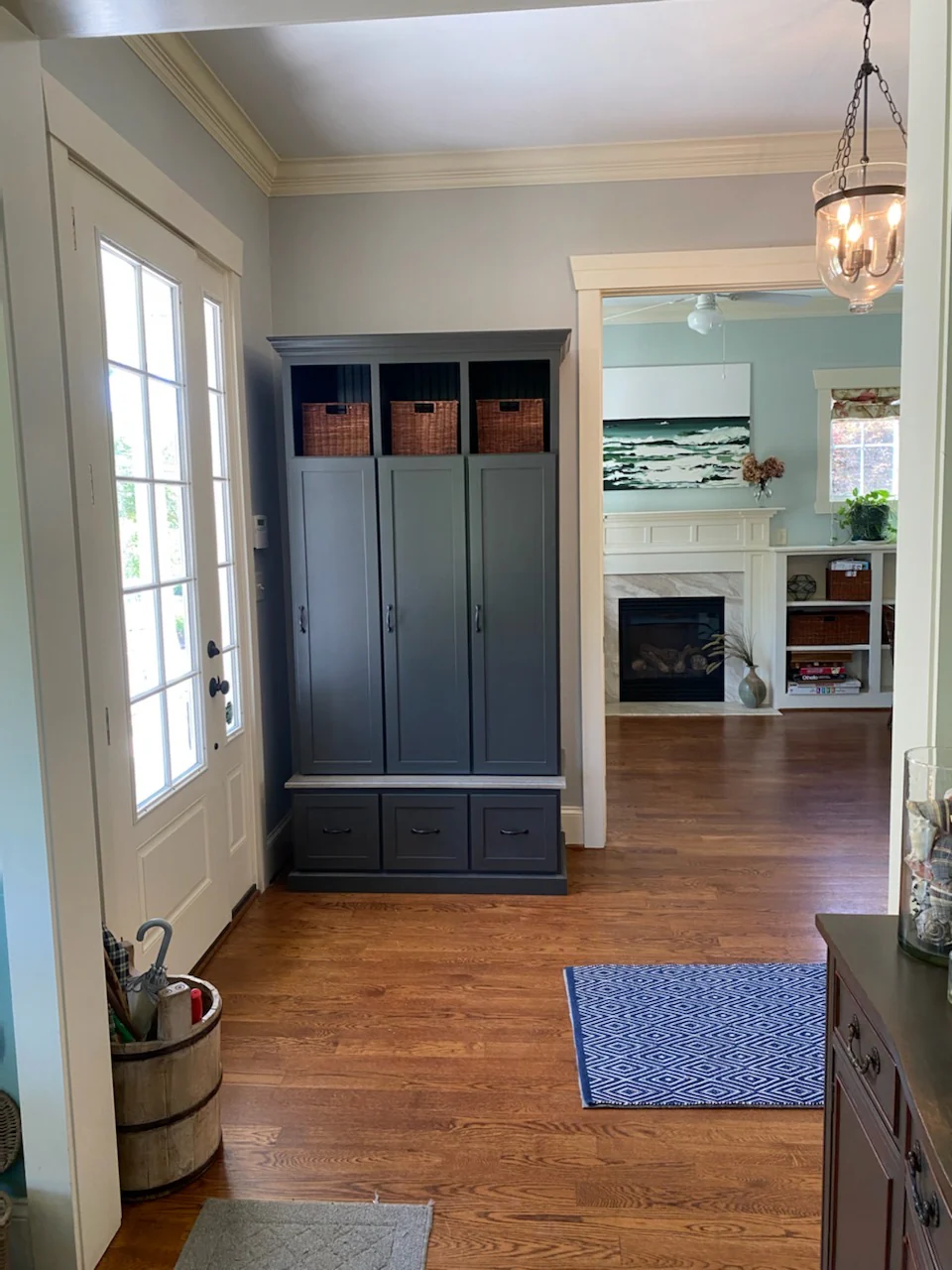 Maryland Locker Entryway Bench with Shoe Storage – Custom Mudroom Seating & Organization | Griffin Furniture - Image 3