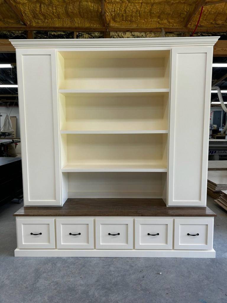 Philadelphia Mudroom Locker Hall Tree Bench – Custom Entryway Storage with Hooks, Cubbies & Seating | Griffin Furniture USA - Image 6